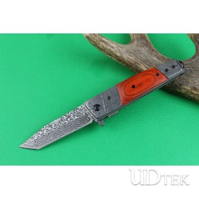 Laser pattern 332 quick open folding knife UD402173